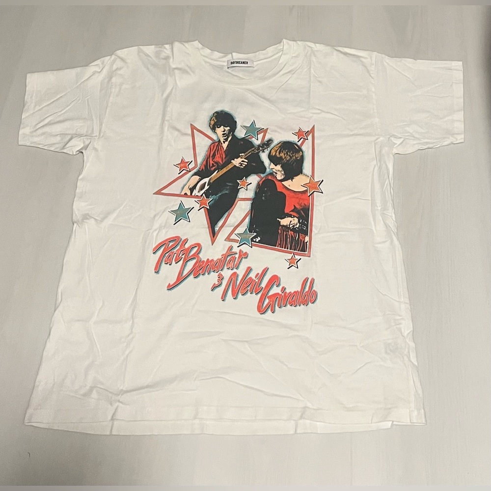 Daydreamer Pat Benatar & Neil Giraldo Rock and Roll Hall of Fame Tee. Medium